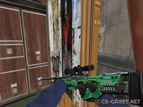 Модель AWP «Suppressed Power: Viper Strike» для CSS v34