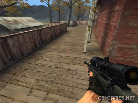 Модель AWP «С лазерным прицелом» для CSS v34