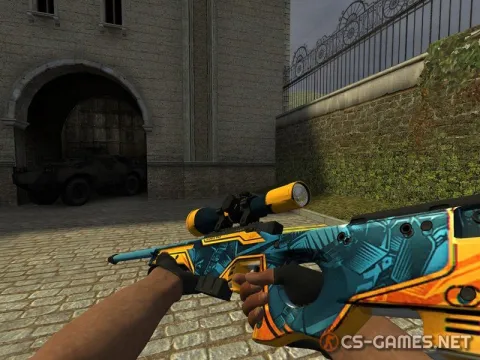 Модель AWP «Blue angel» для CSS v34