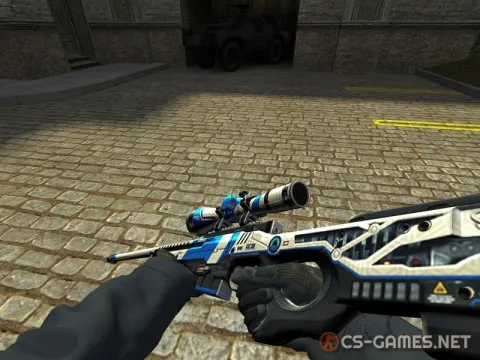 Модель AWP «Rail Gun» для CSS v34