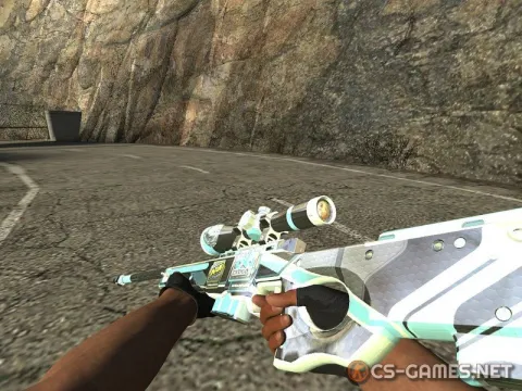 Модель AWP «Vulcan с наклейками» для CSS v34