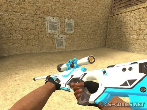 Модель AWP «Assimov Blue» для CSS v34