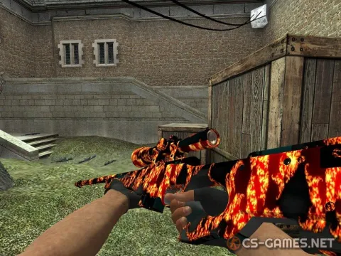 Модель AWP «Fire» для CSS v34