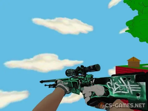 Модель AWP «Toxic Goblin» для CSS v34