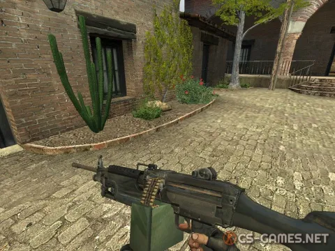 Модель M249 «Из CS:GO» для CSS v34