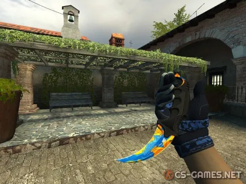 Модель ножа «Karambit | Cascade» для CSS v34