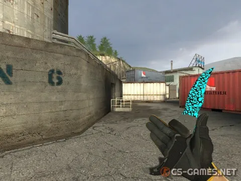 Модель ножа «Falchion | Bussta» для CSS v34
