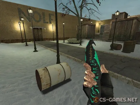 Модель ножа «Gut Knife | Abnormal» для CSS v34