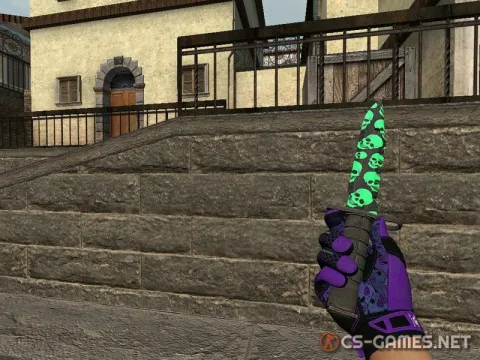 Модель ножа «M9 Bayonet | Skull Pattern» для CSS v34