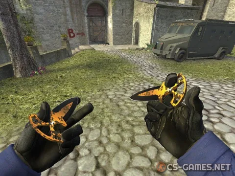 Модель ножа «Shadow Daggers | Reactor» для CSS v34