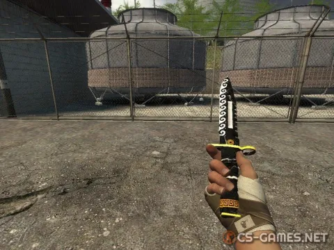 Модель ножа «M9 Bayonet | Trojan Horse» для CSS v34