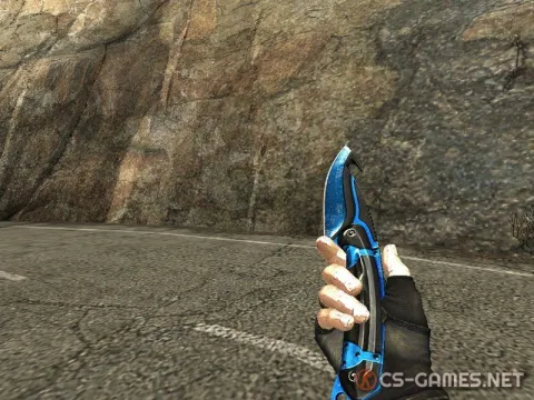 Модель ножа «Gut Knife | Blueprint» для CSS v34