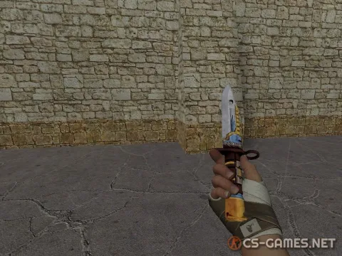Модель ножа «M9 Bayonet | Taruk Clan» для CSS v34