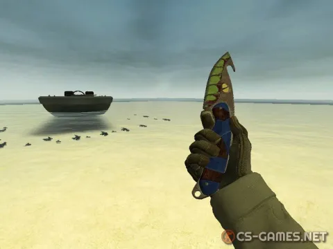 Модель ножа «Gut Knife | Evil» для CSS v34