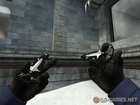 Модель ножа «Shadow Daggers | Starship» для CSS v34