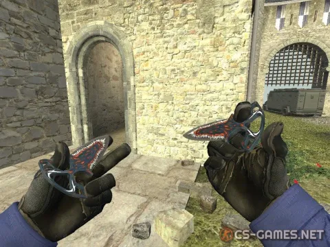 Модель ножа «Shadow Daggers | Abnormal» для CSS v34
