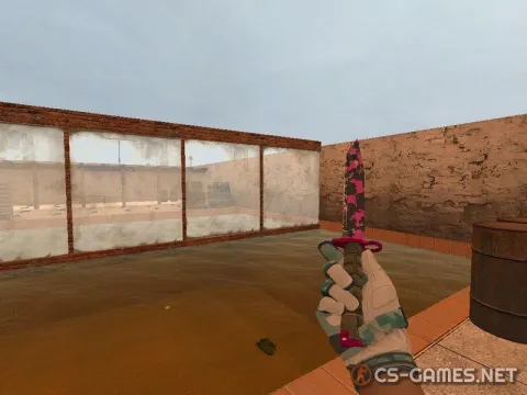 Модель ножа «Bayonet | Pink DDpat» для CSS v34