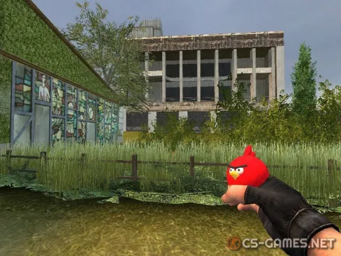 Модель гранаты «Angry birds» для CSS v34