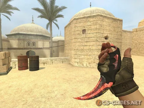 Модель ножа «Karambit | Vampire» для CSS v34