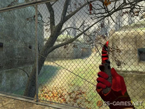 Модель ножа «Flip Knife | Crimson Ruby» для CSS v34