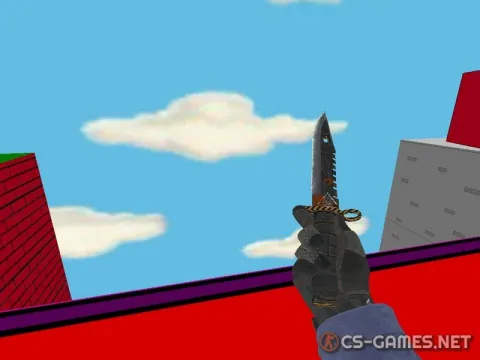 Модель ножа «M9 Bayonet | Machinery» для CSS v34