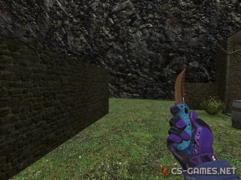Модель ножа «Flip Knife | Royal» для CSS v34