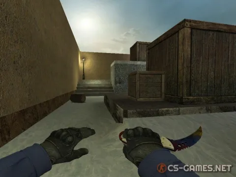Модель ножа «Коготь | Marble Fade» для CSS v34
