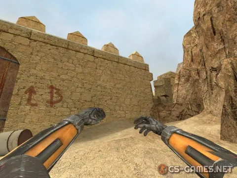Модель ножа «Руки из Half-Life» для CSS v34