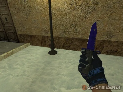 Модель ножа «M9 Bayonet | Sapphire» для CSS v34
