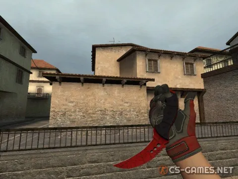 Модель ножа «Talon Knife | Crimson Web» для CSS v34