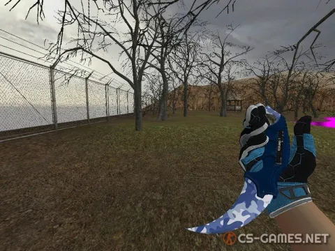 Модель ножа «Karambit | Чистая вода» для CSS v34