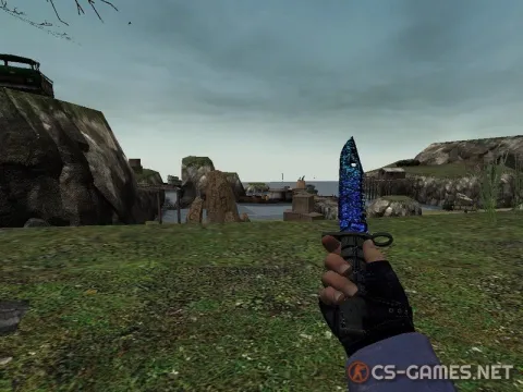 Модель ножа «Штык-нож M9 | Water BreakOut» для CSS v34