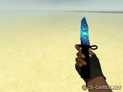 Модель ножа «Штык-нож M9 | Bright water» для CSS v34