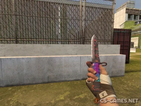 Модель ножа «Штык-нож M9 | Sunset Storm» для CSS v34