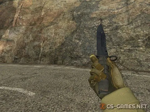 Модель ножа «Штык-нож M9 | Bluesteel» для CSS v34