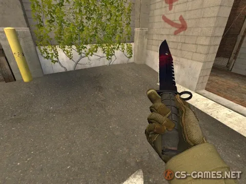 Модель ножа «Штык-нож M9 | Doppler v1» для CSS v34