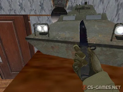 Модель ножа «Штык-нож M9 | Doppler blackpearl» для CSS v34