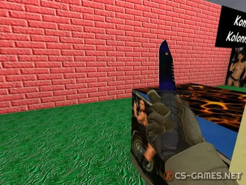Модель ножа «Штык-нож M9 | Doppler phase 3» для CSS v34