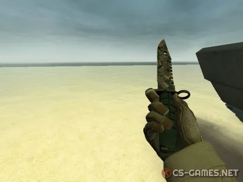 Модель ножа «Штык-нож M9 | Forestddpat» для CSS v34