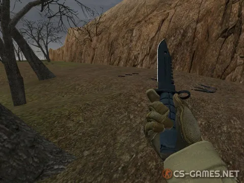 Модель ножа «Штык-нож M9 | Ночь» для CSS v34