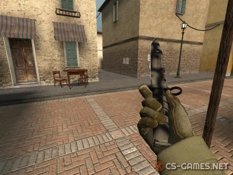 Модель ножа «Штык-нож M9 | Scorched» для CSS v34