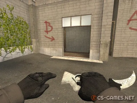 Модель ножа «Karambit | Damascus stee» для CSS v34