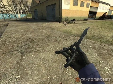 Модель ножа «Нож-бабочка | Из CS:GO» для CSS v34