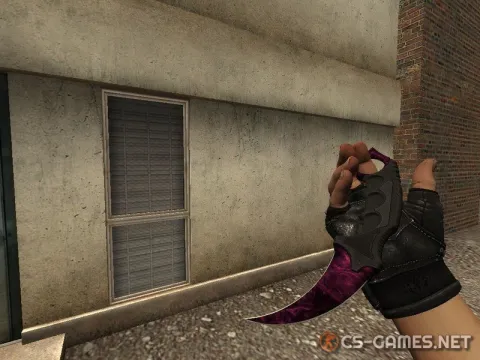 Модель ножа «Karambit | Волны фаза 2» для CSS v34