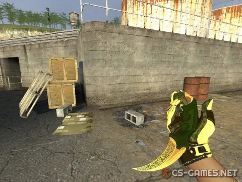Модель ножа «Karambit | Lore» для CSS v34