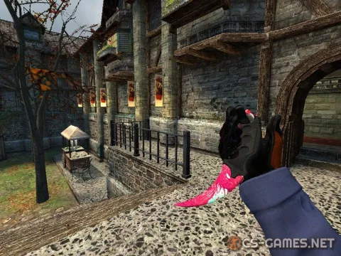 Модель ножа «Karambit | Hyper Horse» для CSS v34