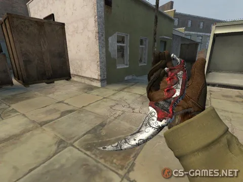 Модель ножа «Karambit | ABSTR» для CSS v34