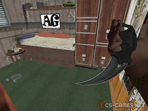 Модель ножа «Karambit | C руками пирата» для CSS v34