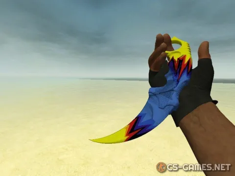 Модель ножа «Karambit | Discontinuity» для CSS v34