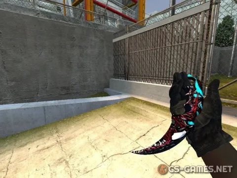 Модель ножа «Karambit | Horror» для CSS v34
